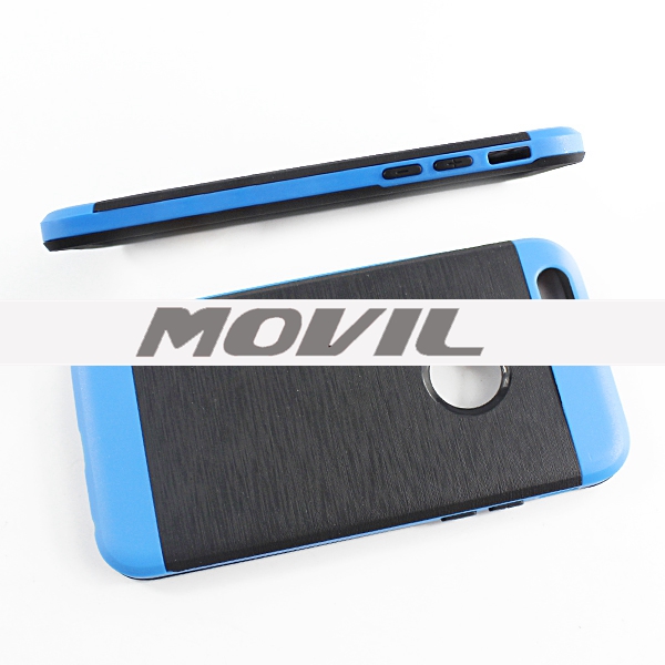 NP-2509 Montado TPU PC funda para  iPhone 6-2